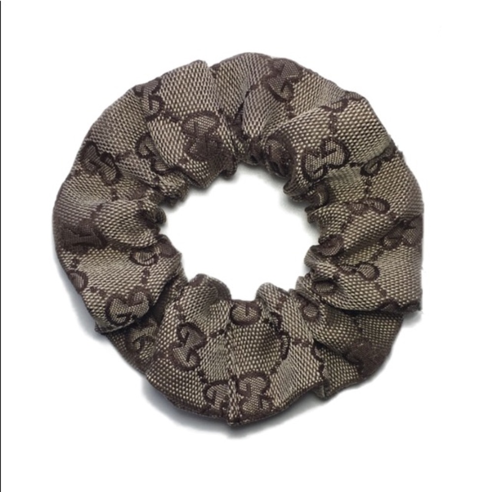 COPY - Scrunchie made from recycled Gucci fabric.